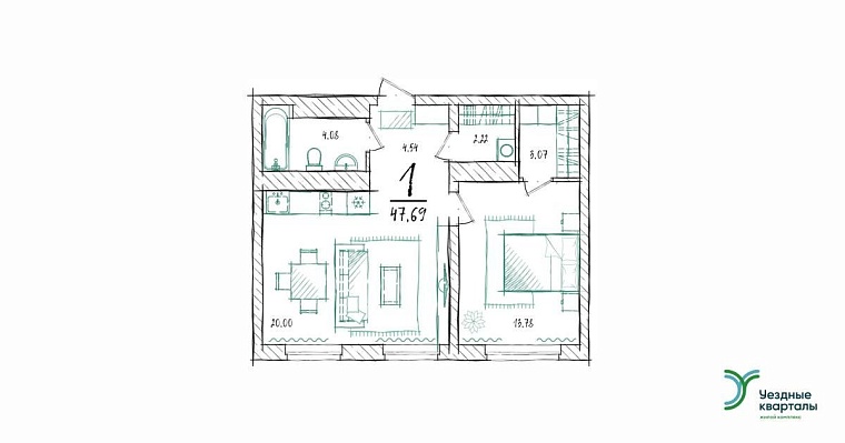 ЖК "Уездные кварталы" в Тюмени – сочетание зеленой экосистемы и развитой инфраструктуры