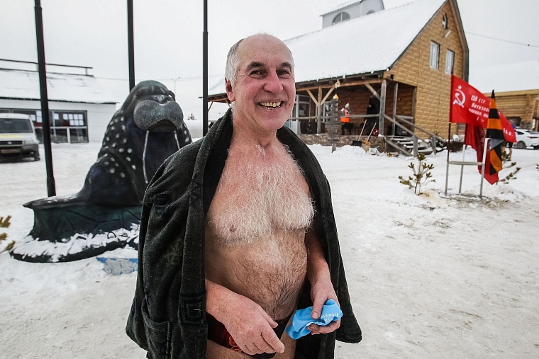 Тюменские моржи со стажем: экстрим ради здоровья