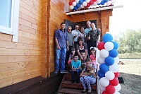 У многодетной семьи из Упоровского района сбылась мечта о новом доме