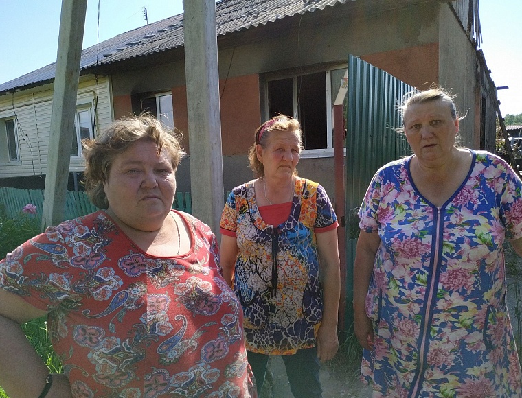 Задержаны двое подозреваемых в поджогах в Перевалово