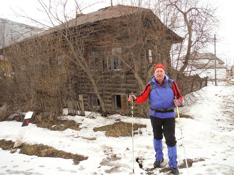 Борис Воронцов прошел пешком около 235 км