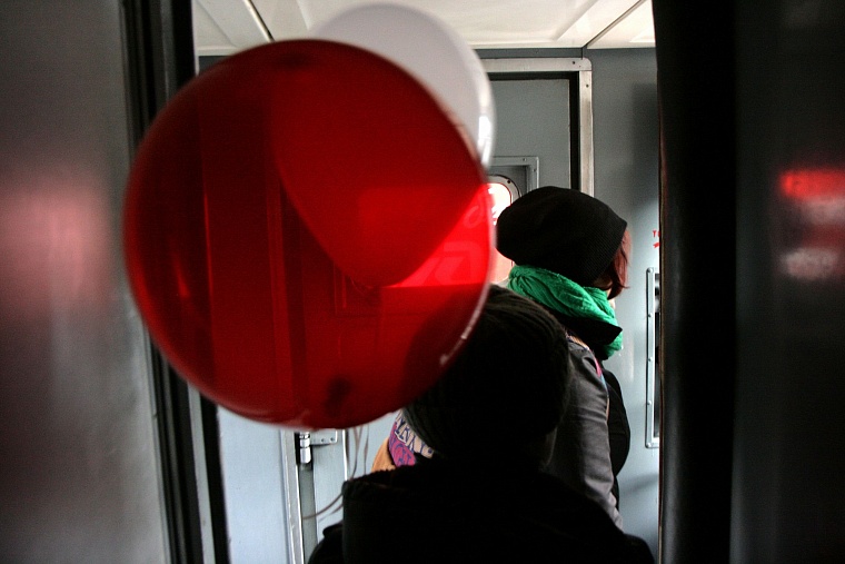 «Туристический» поезд совершил первый рейс в Тобольск и обратно