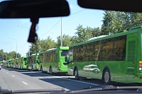 На улицы Тюмени выехали 22 новых современных автобуса