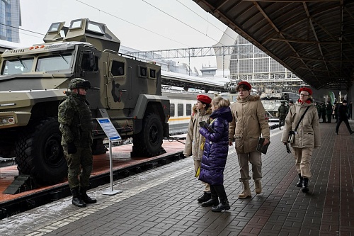 18 апреля в Тюмень прибудет тематический поезд Министерства обороны РФ