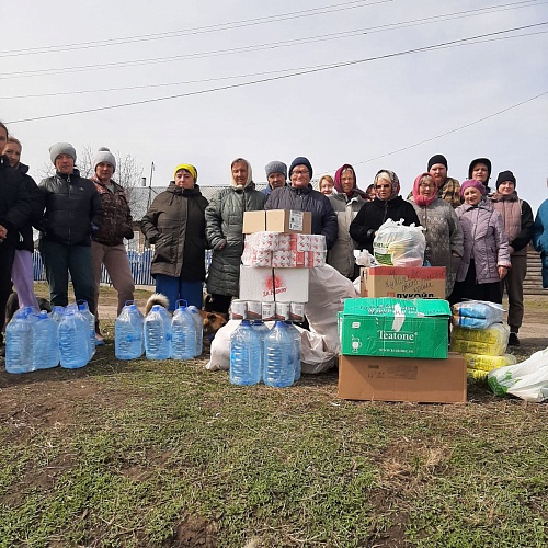 Прихожане села Кулаково передали гуманитарный груз жителям подтопленных территорий