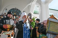 В Благовещенском соборе Тюмени прошел обряд богослужения