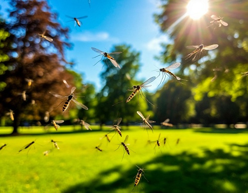 Зоолог рассказал о появившихся в России тигровых комарах из Азии