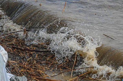 Уровень реки Ишим в Викуловском районе растет