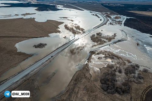 Александр Моор: За сутки уровень реки Ишим поднялся более, чем на 3 метра